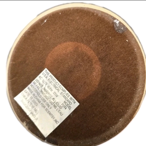 Scentsy Plymouth Full-Size Ceramic Wax Warmer Rustic Pottery Style Retired - Picture 5 of 8